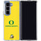 University of Oregon Ducks Green Gradient Galaxy Z Fold5 5G Clear Case