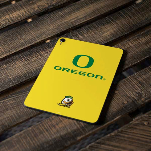 University of Oregon Ducks Green Gradient Apple iPad Pro Skin
