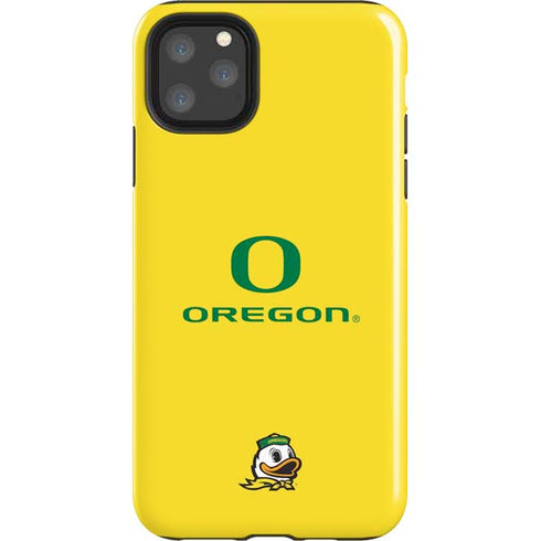 University of Oregon Ducks Green Gradient iPhone Cases