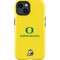 University of Oregon Ducks Green Gradient iPhone 15 Impact Case