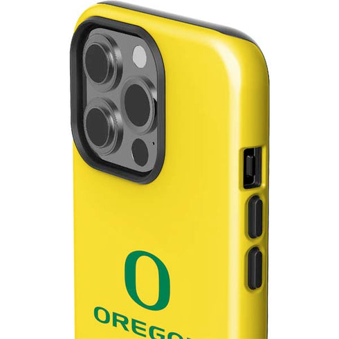 University of Oregon Ducks Green Gradient iPhone 15 Pro Impact Case