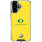 University of Oregon Ducks Green Gradient iPhone 16 Plus Clear Case