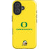 University of Oregon Ducks Green Gradient iPhone 16 Plus Impact Case
