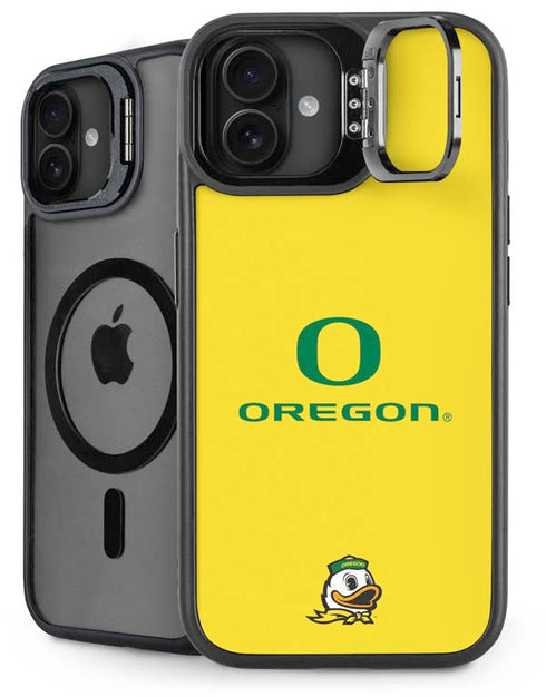 University of Oregon Ducks Green Gradient iPhone 16 Plus Kickstand Case