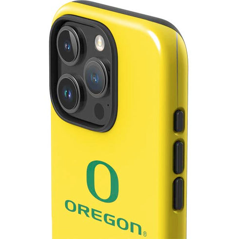 University of Oregon Ducks Green Gradient iPhone 16 Pro Impact Case