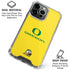 University of Oregon Ducks Green Gradient iPhone 16 Pro Max Clear Case