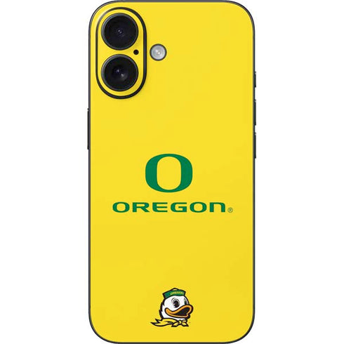 University of Oregon Ducks Green Gradient iPhone 16 Skin