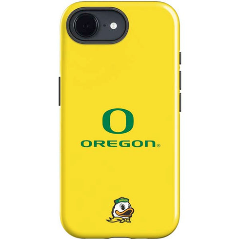 University of Oregon Ducks Green Gradient iPhone 16e Impact Case
