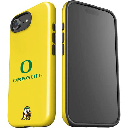 University of Oregon Ducks Green Gradient iPhone 16e Impact Case