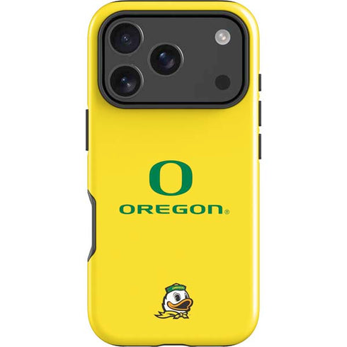 University of Oregon Ducks Green Gradient iPhone 18 Pro Impact Case