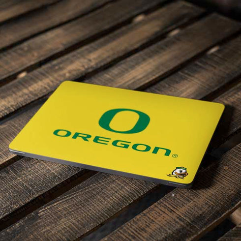 University of Oregon Ducks Green Gradient Apple MacBook Air Skin