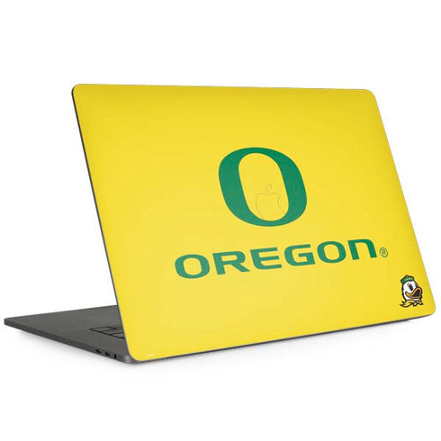 University of Oregon Ducks Green Gradient MacBook Skins