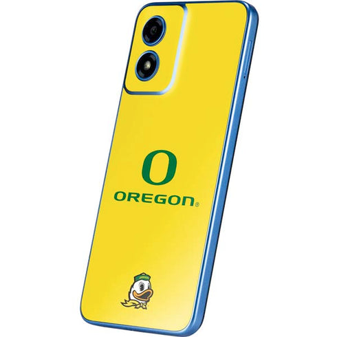 University of Oregon Ducks Green Gradient Moto G Play 4G (2024) Skin