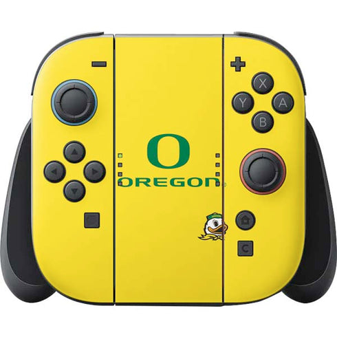 University of Oregon Ducks Green Gradient Nintendo Switch 2 (2025) Joy-Con Controller Skin