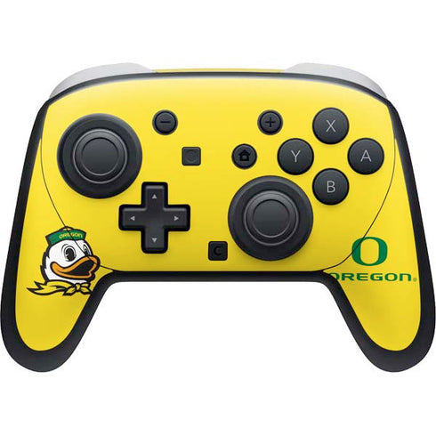 University of Oregon Ducks Green Gradient Nintendo Switch 2 (2025) Pro Controller Skin
