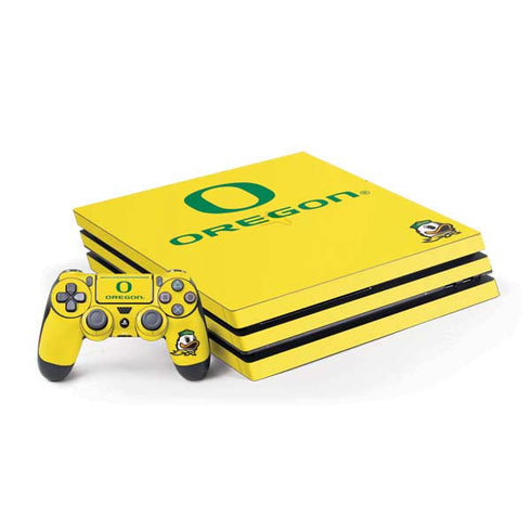 University of Oregon Ducks Green Gradient PlayStation PS4 Skins