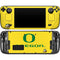 University of Oregon Ducks Green Gradient Steam Deck Handheld Gaming Computer OLED Skin