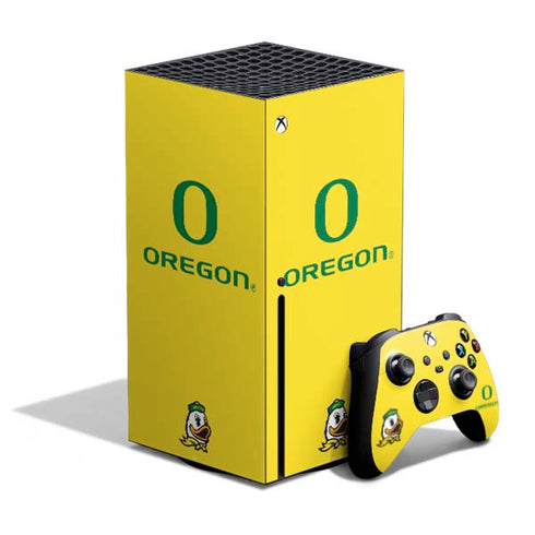 University of Oregon Ducks Green Gradient Xbox Series X Bundle Skin