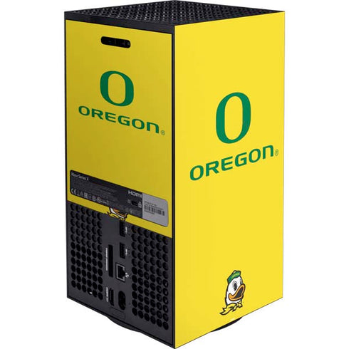 University of Oregon Ducks Green Gradient XBox Series X Digital Edition Bundle Skin