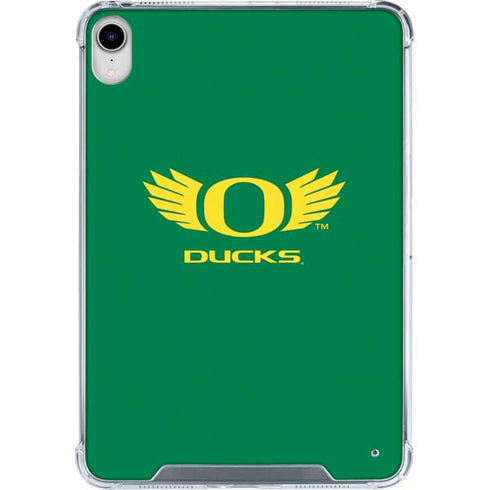 University of Oregon Ducks Green iPad 11th Gen (2025) Clear Case