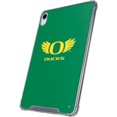 University of Oregon Ducks Green iPad 11th Gen (2025) Clear Case