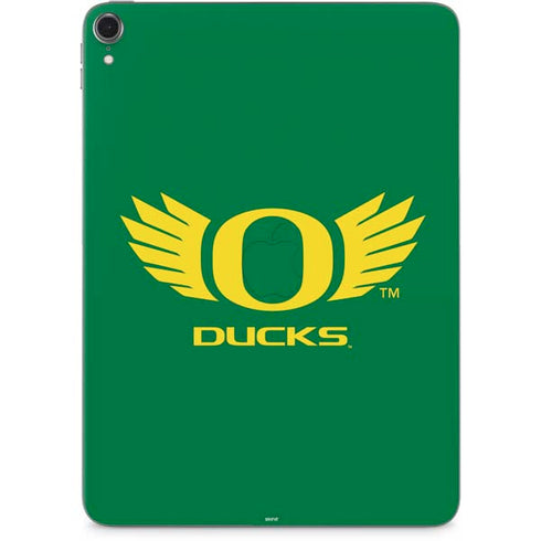 University of Oregon Ducks Green Apple iPad Pro Skin