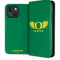 University of Oregon Ducks Green iPhone 15 Plus Folio Case