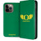 University of Oregon Ducks Green iPhone 15 Pro Max Folio Case