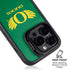 University of Oregon Ducks Green iPhone 15 Pro Max Kickstand Case