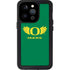University of Oregon Ducks Green iPhone 15 Pro Waterproof Case
