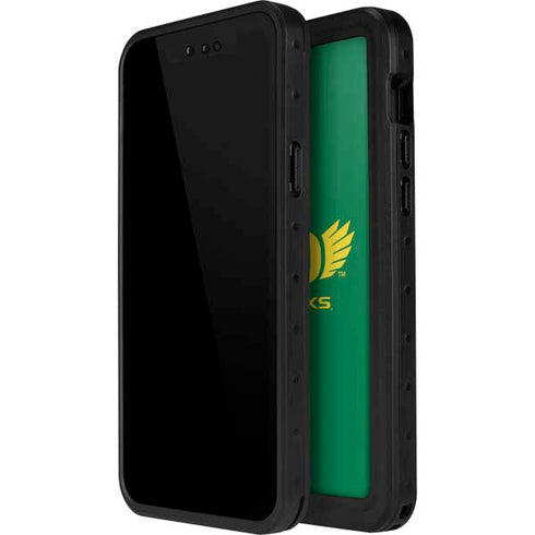 University of Oregon Ducks Green iPhone 15 Pro Waterproof Case