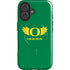 University of Oregon Ducks Green iPhone 16 Magsafe Impact Case
