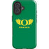 University of Oregon Ducks Green iPhone 16 Plus Impact Case