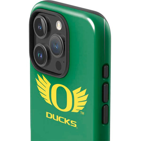 University of Oregon Ducks Green iPhone 16 Pro Impact Case