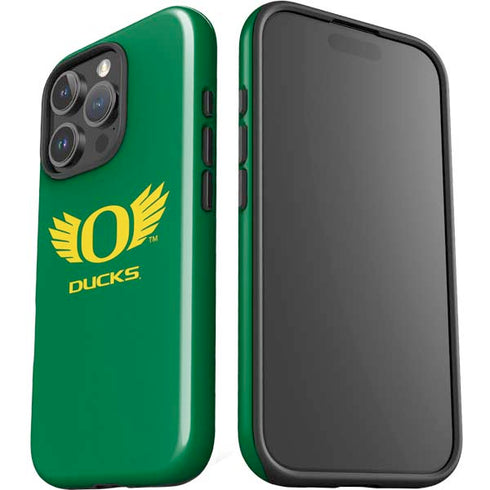 University of Oregon Ducks Green iPhone 16 Pro Max Impact Case