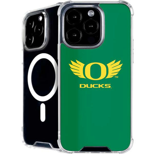 University of Oregon Ducks Green iPhone 16 Pro Max MagSafe Case