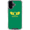 University of Oregon Ducks Green iPhone 17 Clear Case