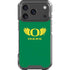 University of Oregon Ducks Green iPhone 18 Pro Clear Case