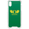 University of Oregon Ducks Green iPhone XS Clear Case