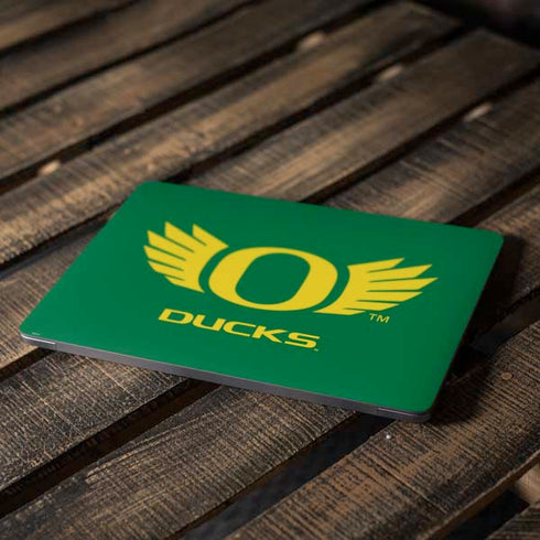 University of Oregon Ducks Green Apple MacBook Air Skin