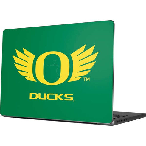 University of Oregon Ducks Green Apple MacBook Pro 14-inch Skin