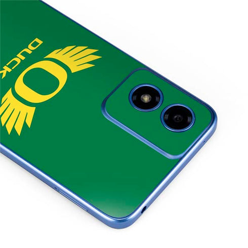 University of Oregon Ducks Green Moto G Play 4G (2024) Skin