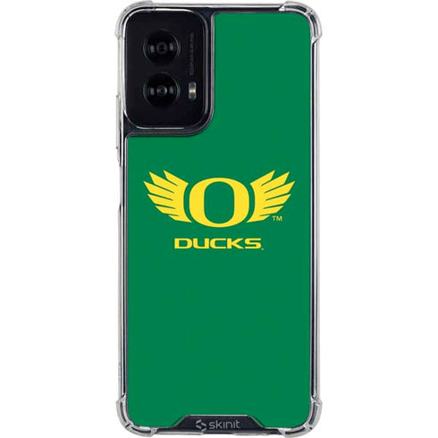 University of Oregon Ducks Green Moto G Power 5G (2024) Clear Case