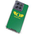 University of Oregon Ducks Green Moto G Stylus 5G (2025) Clear Case