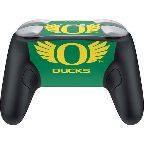 University of Oregon Ducks Green Nintendo Switch 2 (2025) Pro Controller Skin