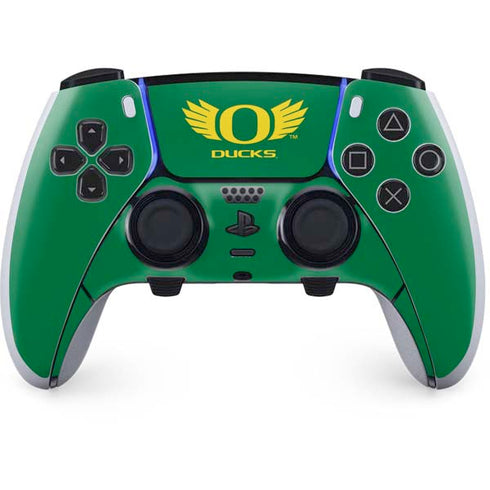 University of Oregon Ducks Green PS5 DualSense Edge Pro Controller Skin
