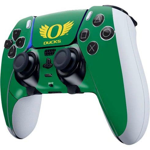 University of Oregon Ducks Green PS5 DualSense Edge Pro Controller Skin