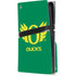 University of Oregon Ducks Green PS5 Pro Disk Console Skin