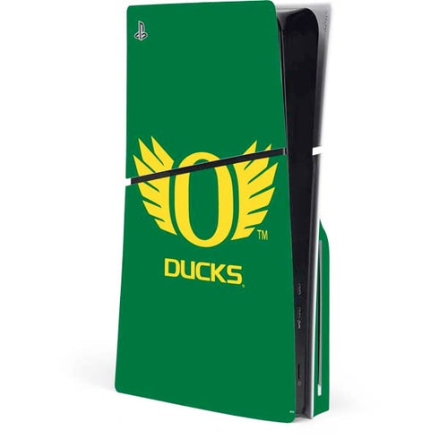 University of Oregon Ducks Green PlayStation PS5 Skins
