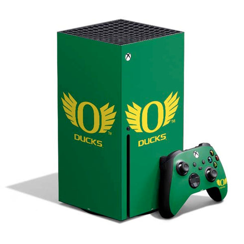 University of Oregon Ducks Green Xbox Series X Skins